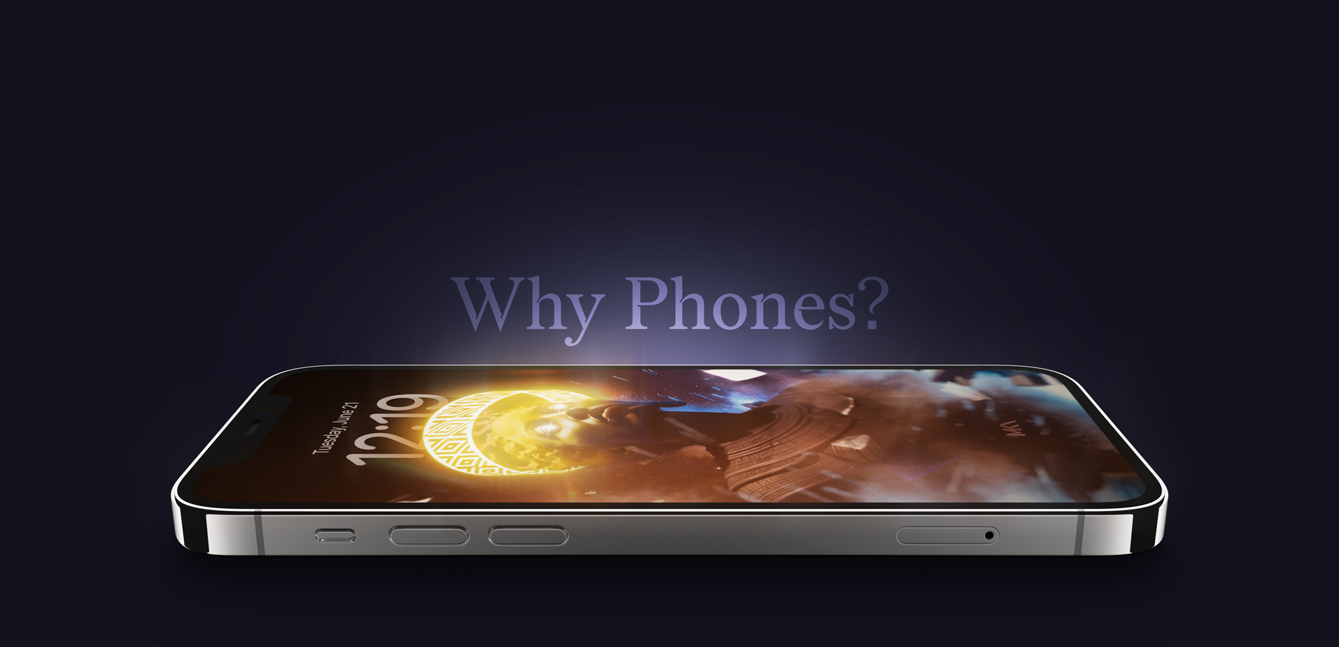 pack of wallpapers mockup